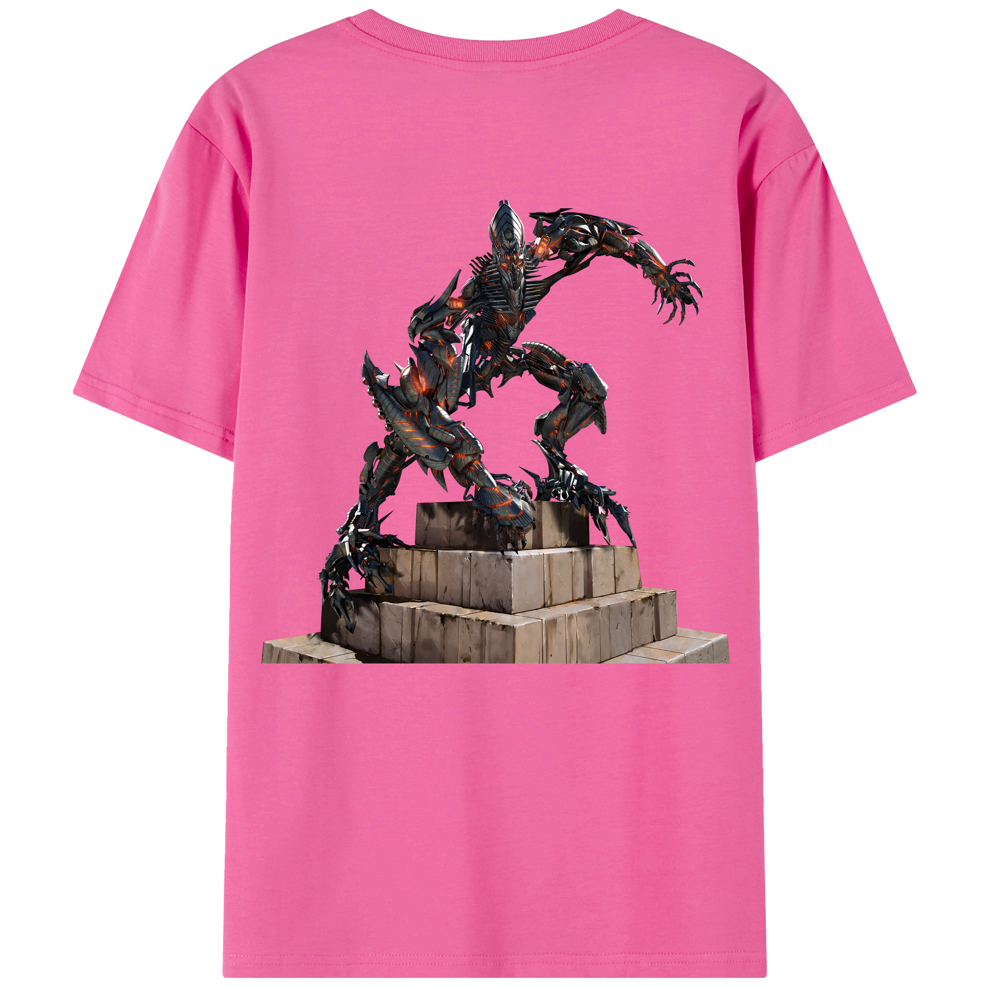 （画像用） Transformers トランスフォーマー レディース半袖Tシャツ(バックプリント)